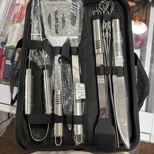 BBQ Grilling Tools Set Stainless Steel Grilling Accessories Kit